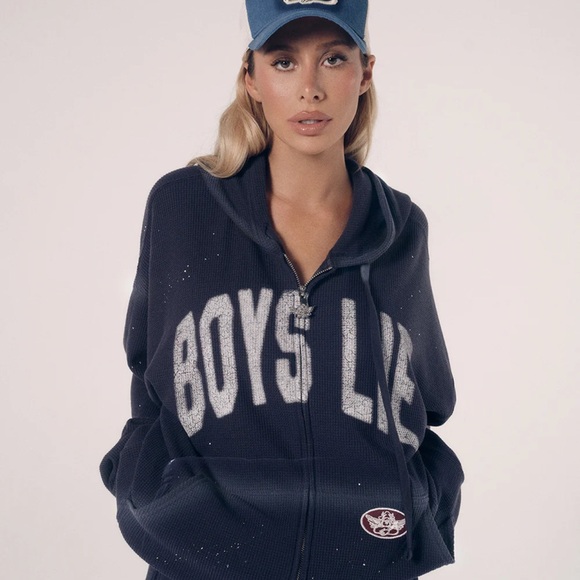 Boys Lie MAJORING IN MOVING HARLEY
ZIP XS/S like new - Picture 2 of 4